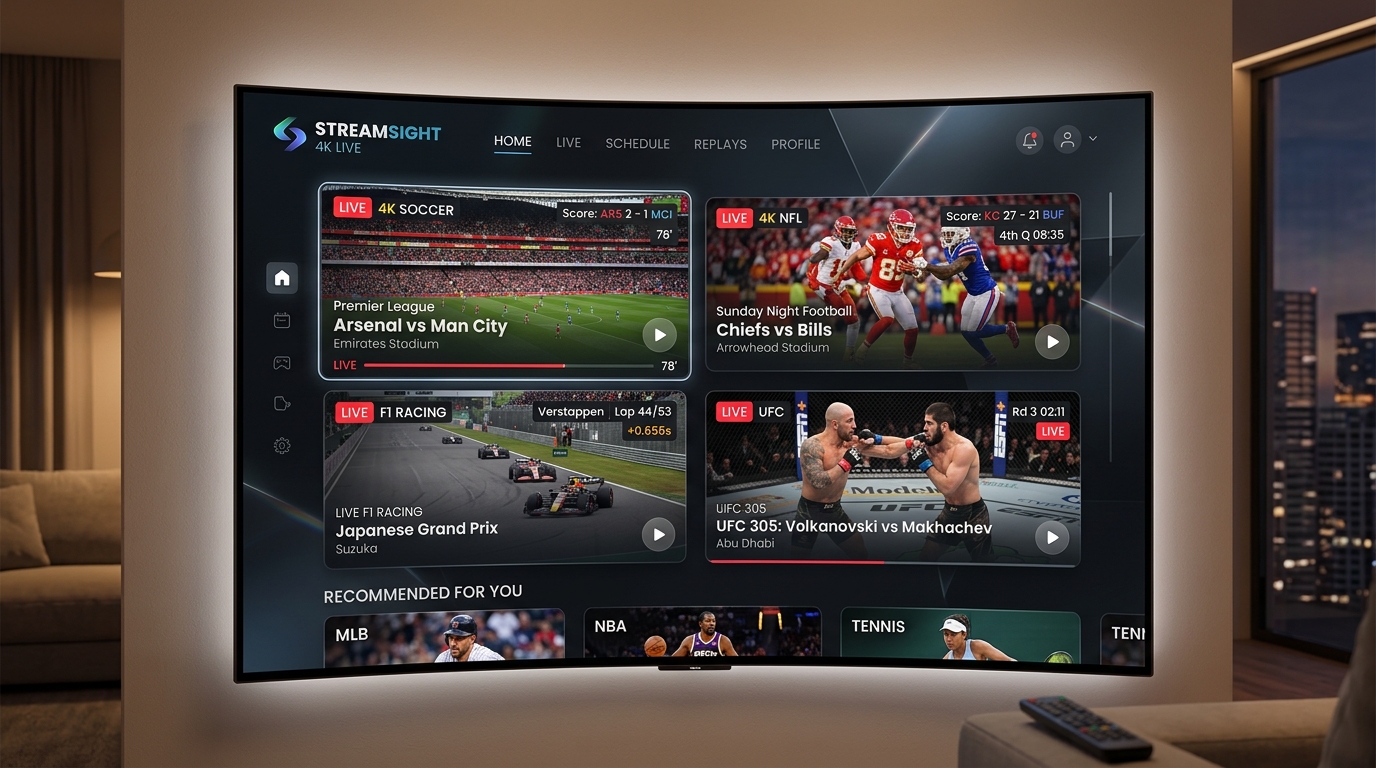 Best IPTV for Sports 2026 Every League Every Match Every Device